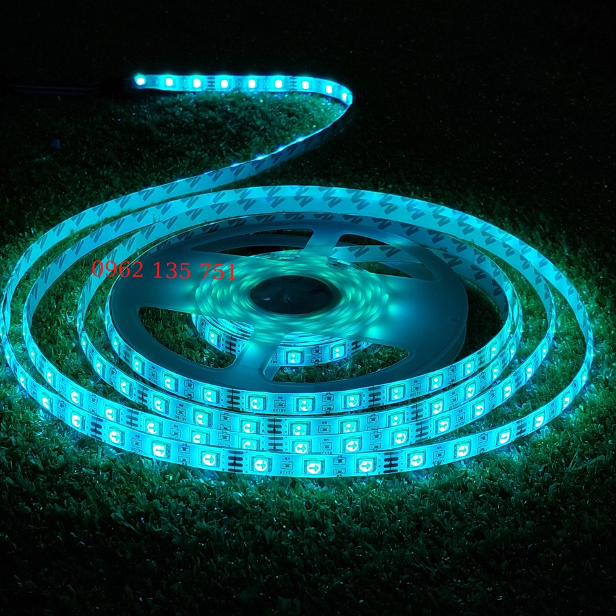 Bộ Đèn led dây TIKTOK RGB 5050 Đổi 7 Màu có keo dán 5m
