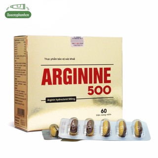 Viên Uống Bổ Gan Arginine 500 (60 Viên)