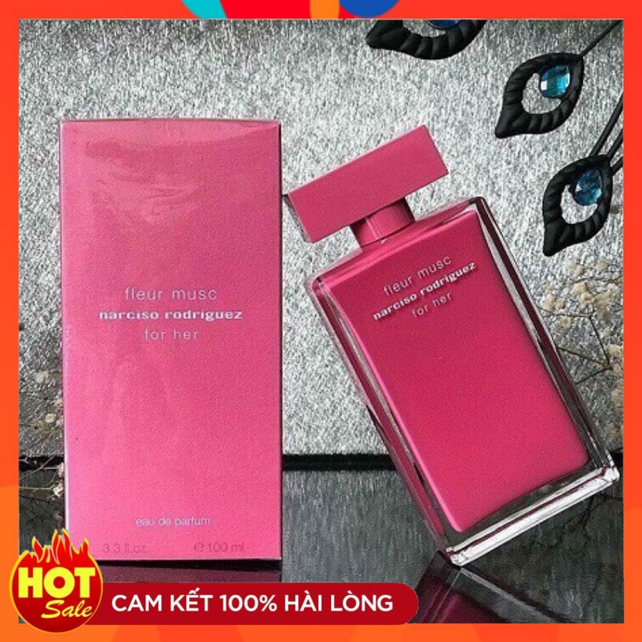 [Siêu Thơm] Nước Hoa Nữ Narciso Hồng Rodriguez Narciso for Her EDP 100ml Mùi Ngọt