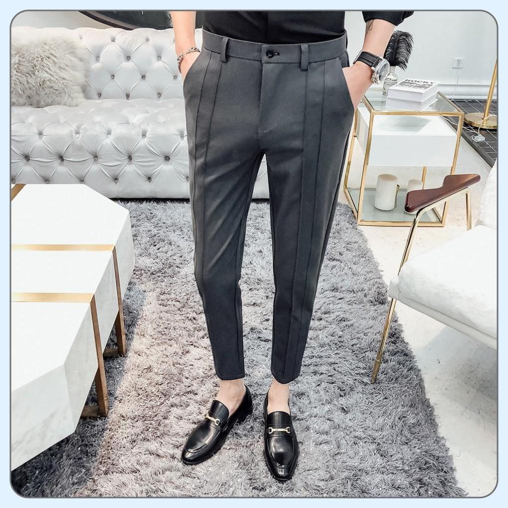 Quần tây - Quần âu nam cao cấp - Dáng côn trẻ trung, chất vải mềm mịn, dầy dặn, không xù, không nhăn
