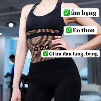 Đai nịt bụng tan mỡ Salua