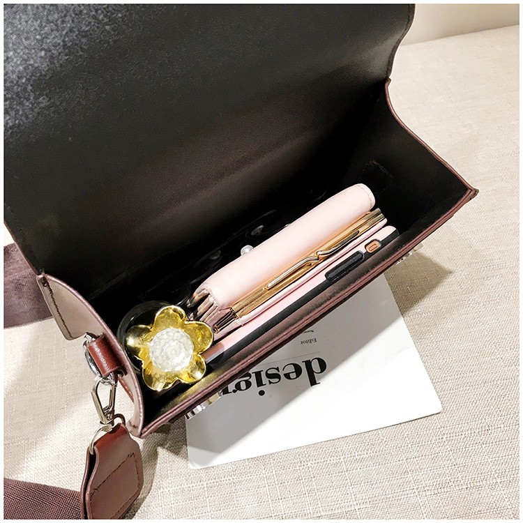 [Mã FASHIONGREEN264 giảm 10% tối đa 30k đơn từ 99k] TÚI XÁCH NỮ ĐEO CHÉO INSINE QUAI VẢI TO BẢN THỜI TRANG HH 54