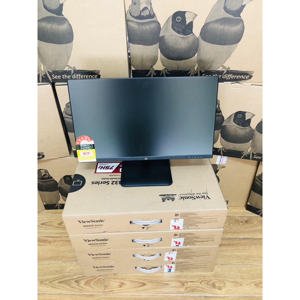 Màn hình ViewSonic VA2432-H 24" IPS 75Hz Viền Mỏng