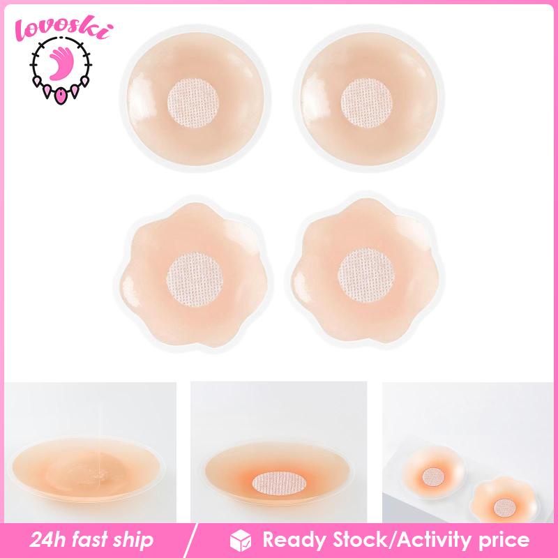 Miếng Dán Silicone Tròn Vô Hình Bảo Vệ Cho Nữ