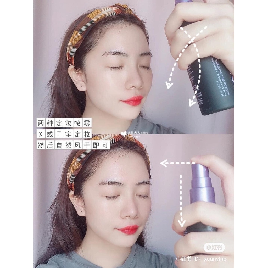 Xịt Khóa Makeup Urban Decay All Nighter Makeup Setting Spray 15ml/118ml