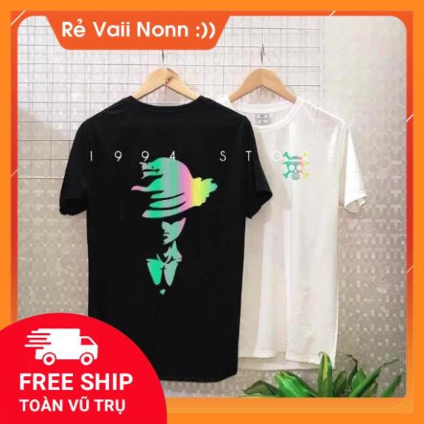 [THUN THÁI-GIẢM 50%]  Áo phông  mũ rơm phản quang 7 màu