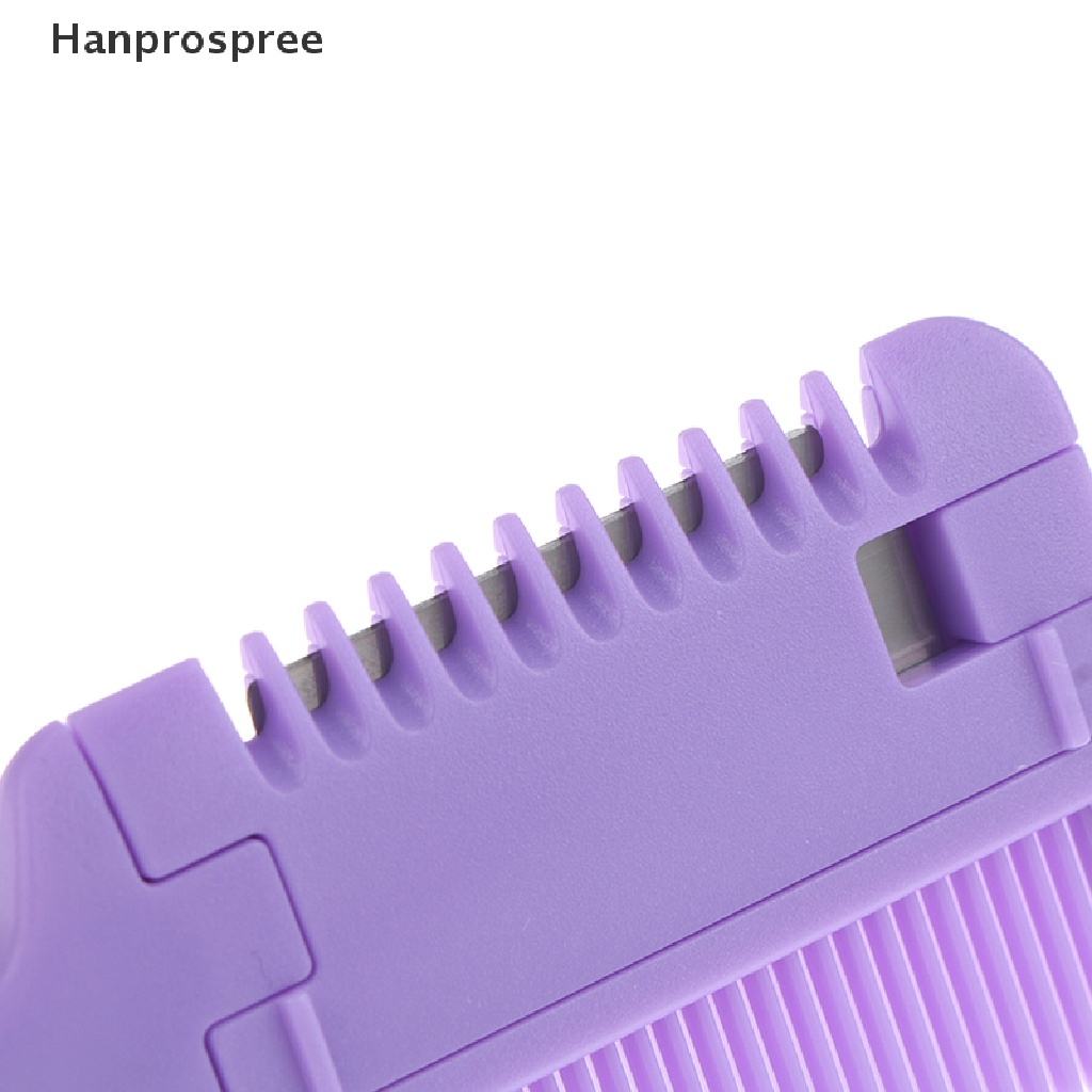 [Hàng mới về] Lược chải tóc tạo kiểu kèm lưỡi dao cạo tiện dụng