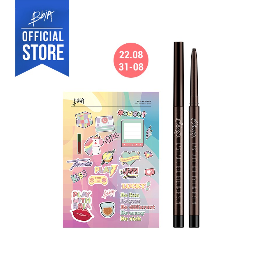 Gel chì kẻ mắt Bbia Last Auto Gel Eyeliner Slim (5 màu) 0.1g - Bbia Official Store | BigBuy360 - bigbuy360.vn