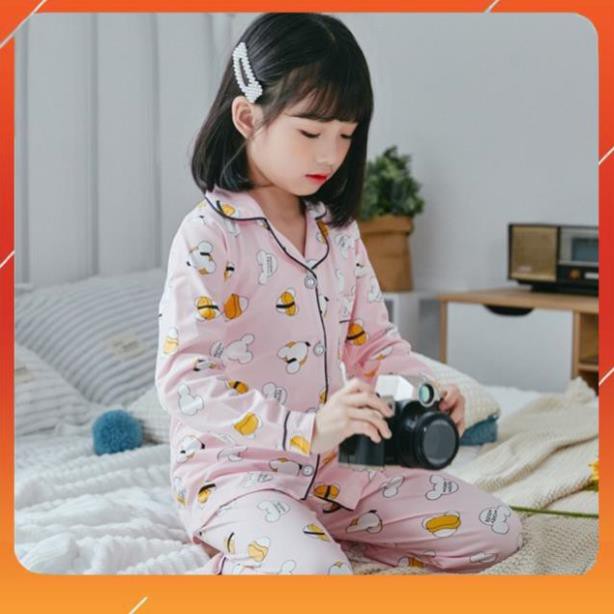 [ Rẻ Vô Địch] Bộ Pijama trẻ em Chất Liệu Lụa MoChi [Hà Nội] [Free Ship99K]