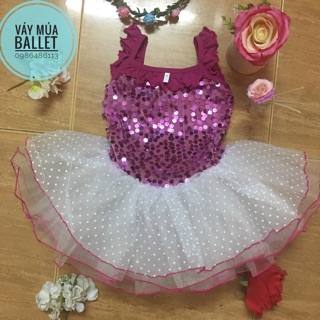 Váy múa ballet kimsa tay tiên (có sỉ từ 5c)