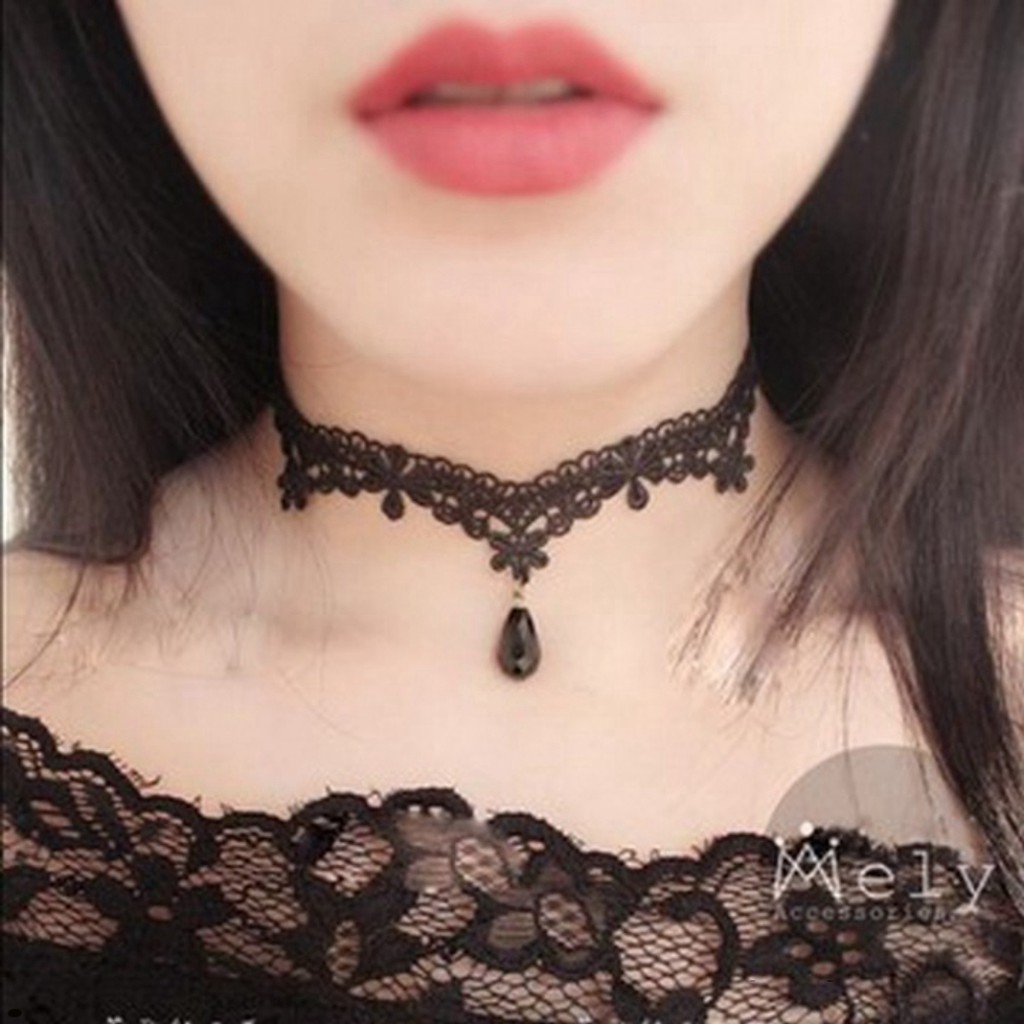 Choker vòng tay lắc tay nối nhẫn cá tính nam nữ phong cách Hàn Quốc
