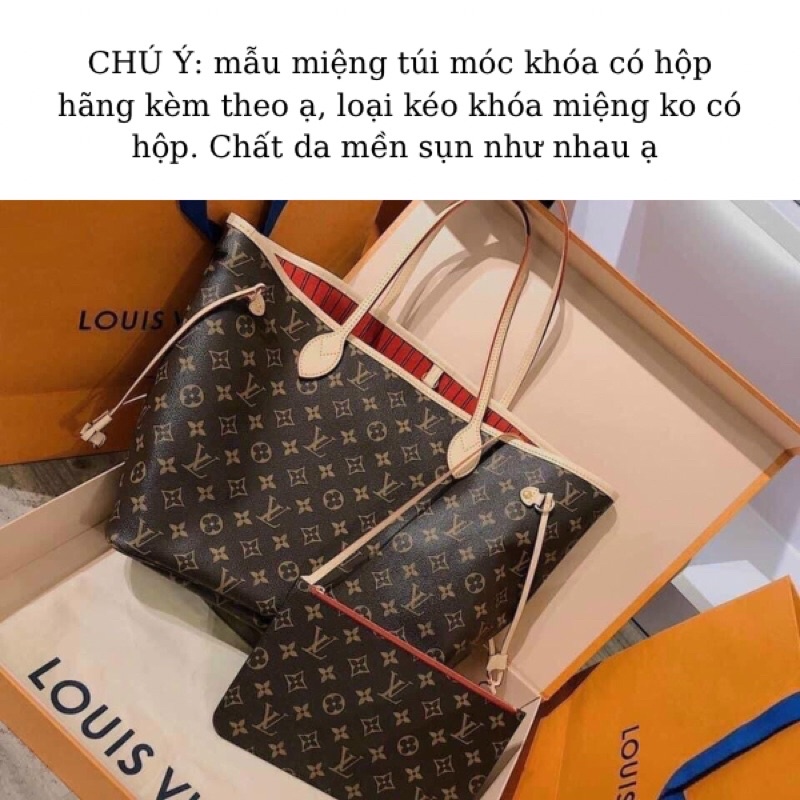 [ TÚI CAO CẤP] Túi lv size 40 hàng cao cấp chất da mềm sụn xách nặng tay
