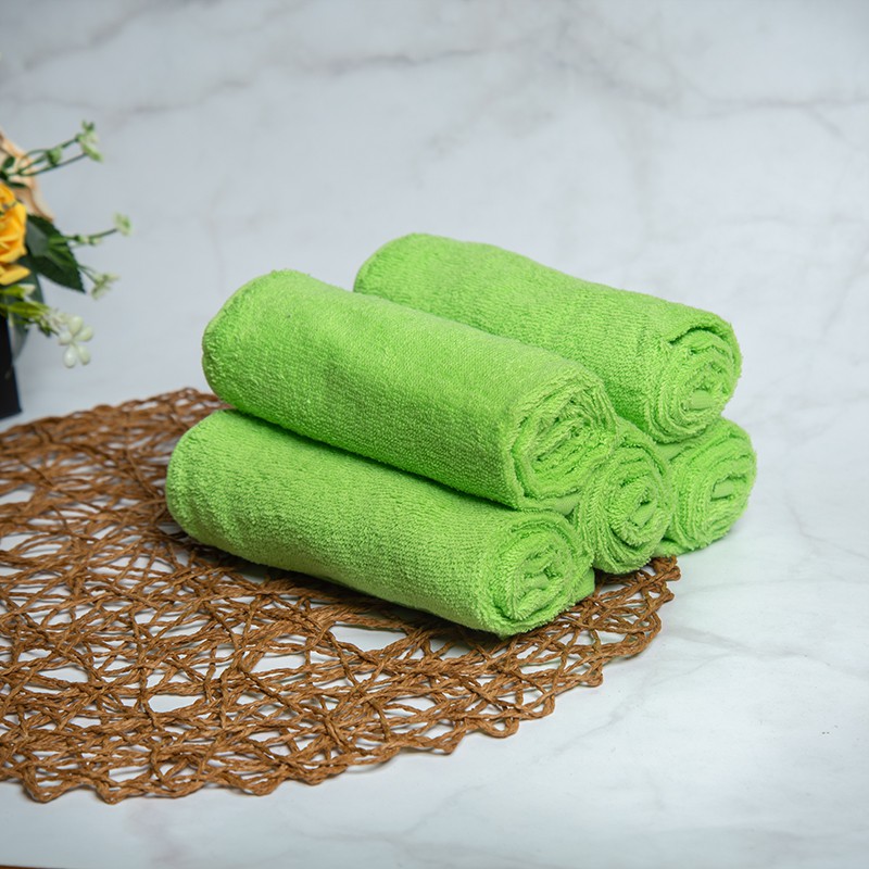 Khăn mặt cotton gia đình nhiều màu sắc 30x50cm Dolhome, khăn rửa mặt Hàn Quốc siêu mềm mại thấm hút nước - 20436