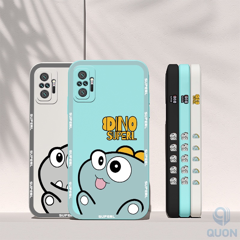 Ốp Điện Thoại TPU Mềm Hình Khủng Long Cho Redmi Note 11 11s 10s 9s 7s 7 7i 8 9 10 pro