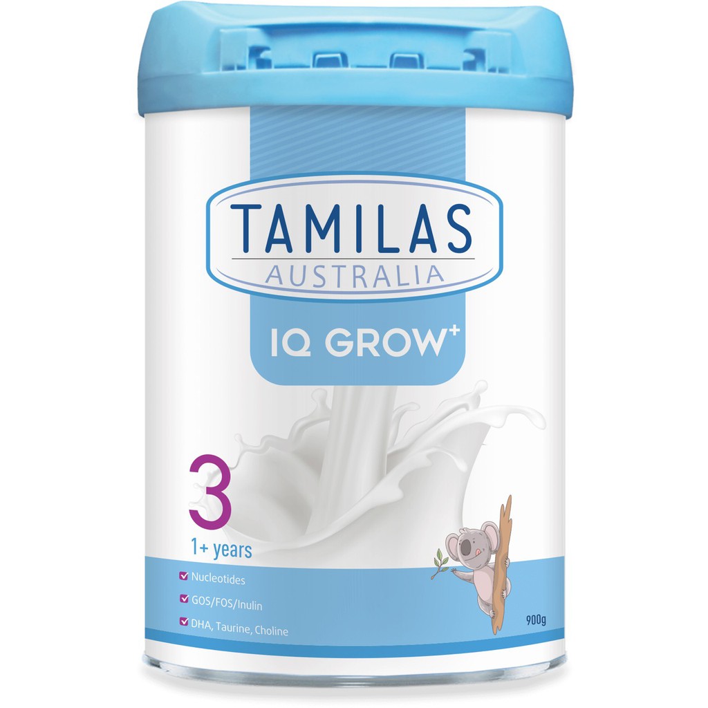 Sữa bột TAMILAS AUSTRANLIA IQ GROW+ 900g