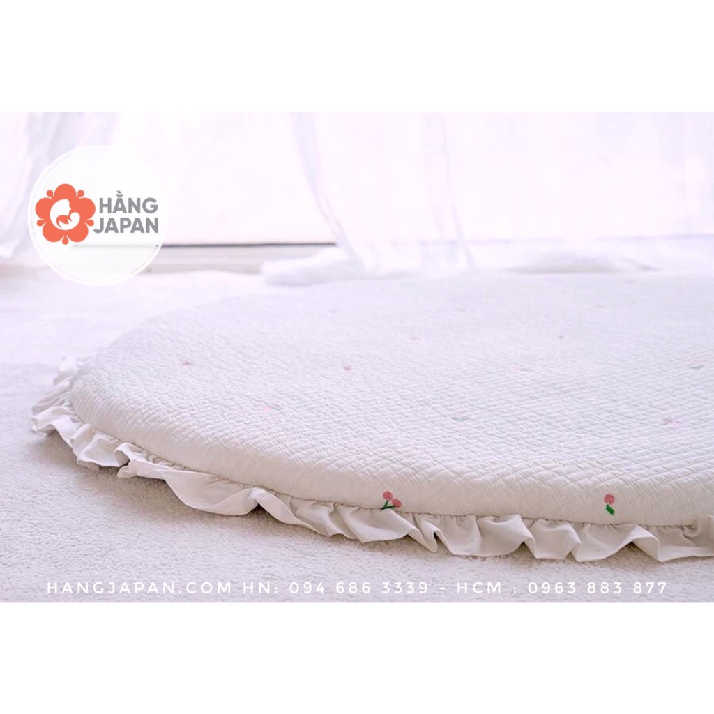 Đệm tròn moon and star white lolbaby cho bé từ sơ sinh hàng chính hãng - ảnh sản phẩm 6