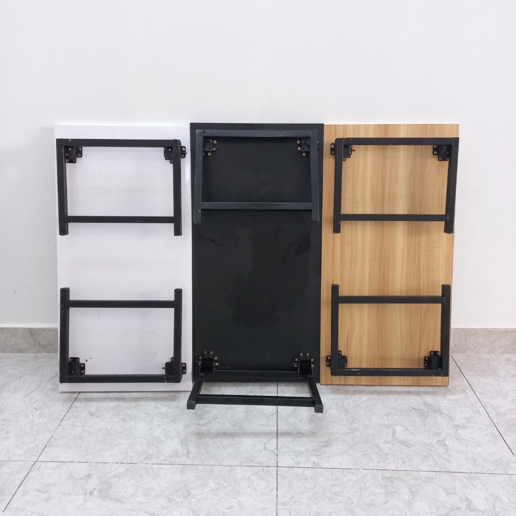 Bàn làm việc U bệt sắt V2, 40x80x30cm, [xưởng trực tiếp sx], mặt MDF, dày 17ly, Chân sắt màu đen. | BigBuy360 - bigbuy360.vn