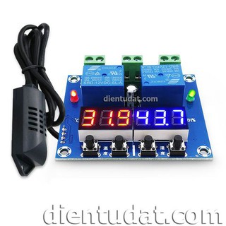 Mạch Cảm Biến Nhiệt Độ Và Độ Ẩm Đóng Ngắt Relay - M452
