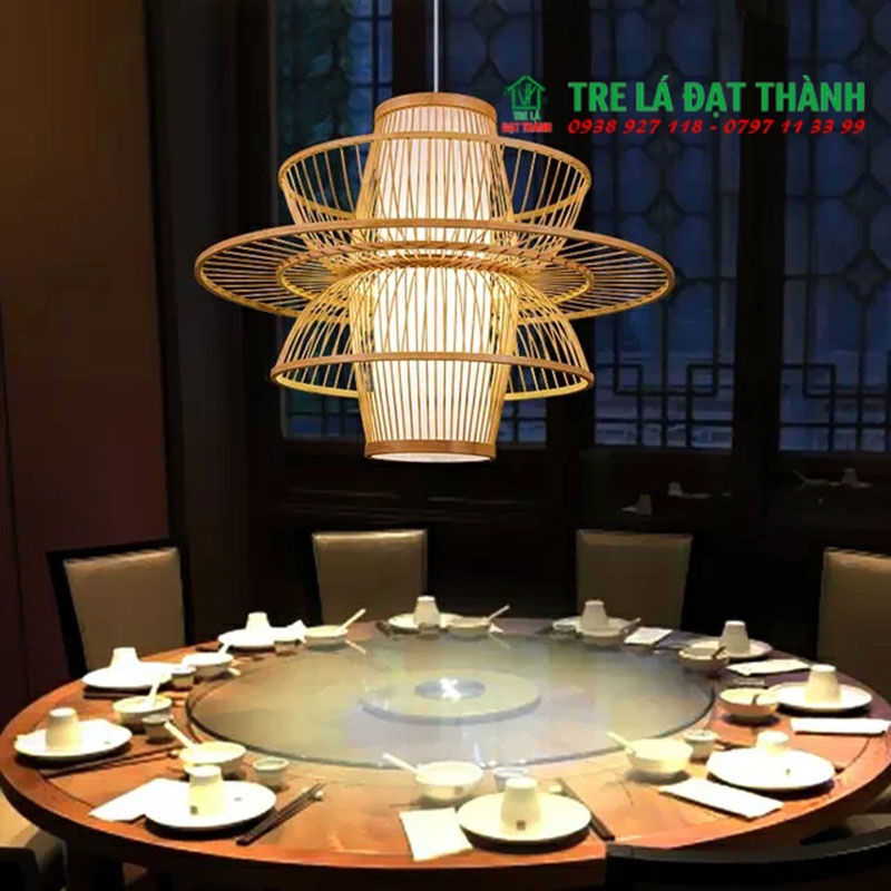 Đèn mây tre ĐAT THÀNH