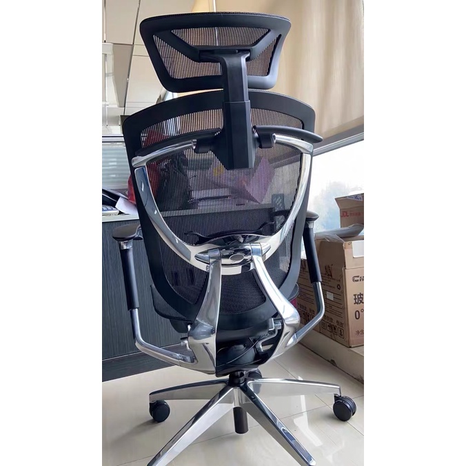 Ghế Công Thái Học GTchair Ifit Smile Full Lưới - Màu Đen, Xám