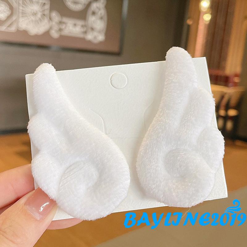 Kẹp tóc thiết kế hình đôi cánh thiên thần dễ thương cho nữ