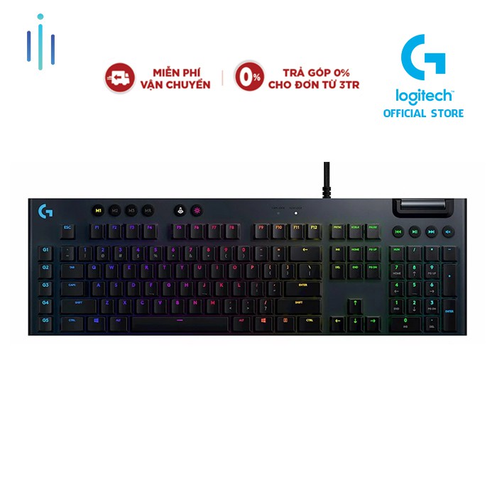 Bàn phím cơ Logitech G813 LINEAR LIGHTSYNC RGB - Chính Hãng