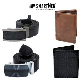 Combo 01 Ví da + 01 Thắt Lưng SMARTMEN