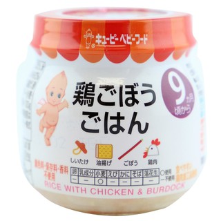 Cháo ăn dặm kewpie gà nấm