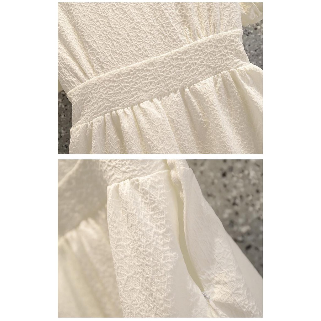 Đầm Ren Ngắn Tay Cổ V 🌸𝙈𝙖̂̃𝙪 𝙃𝙤𝙩 𝙉𝙝𝙖̂́𝙩 𝟐𝟎𝟐𝟏🌸 Với Thiết Kế Đơn Giản, Độc Đáo Dành Cho Nữ | BigBuy360 - bigbuy360.vn