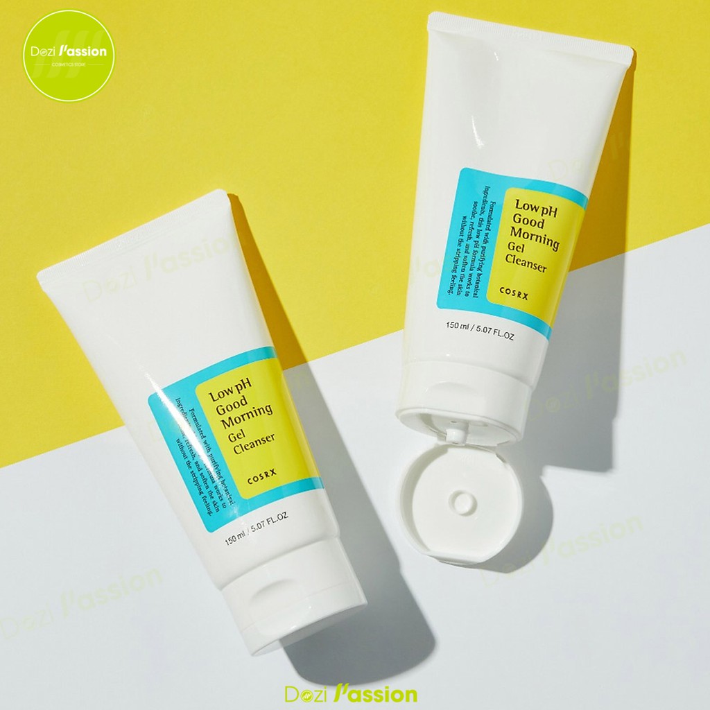 Sữa Rửa Mặt Cosrx Cấp Ẩm, Cân Bằng Độ PH, Sạch Dầu Thừa Dạng Gel - Corsx Low PH Good Morning Gel Cleanser 150ml