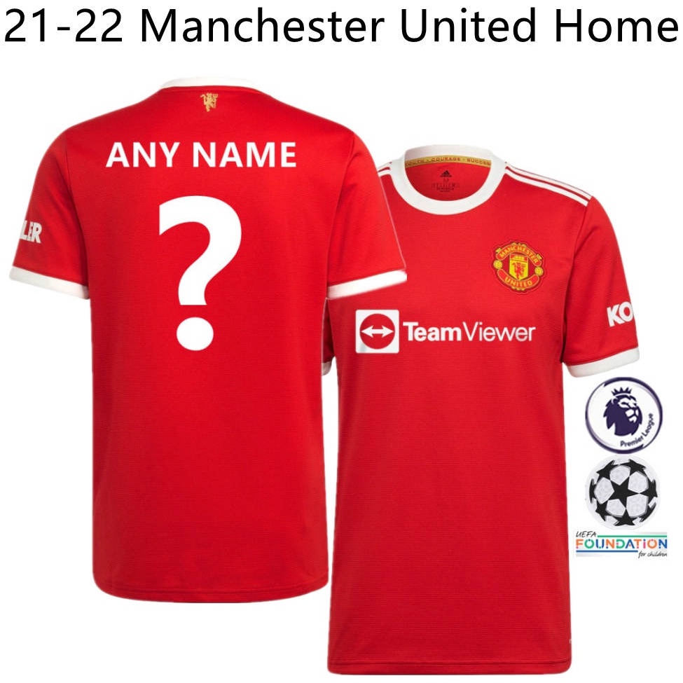 【S-5XL】Áo MU sân nhà Thái Lan 21-22 áo bóng