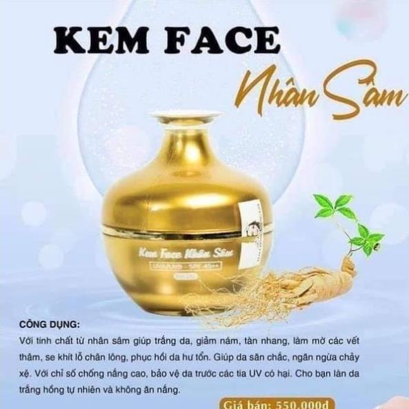 Kem Face Nhân Sâm N_Colagen - Tặng Sét Tẩy Tế Bào Làm Sạch Da