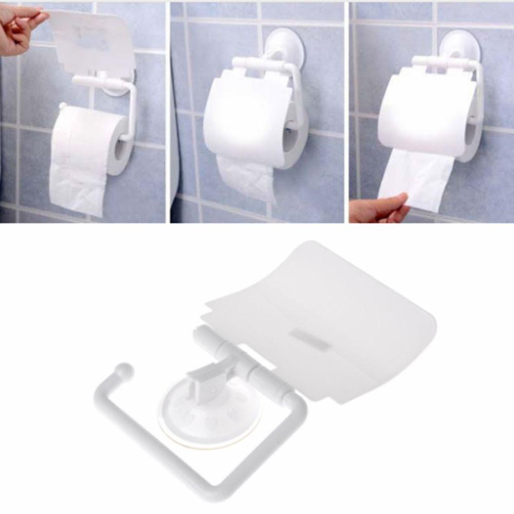 LONTIME Hộp Đựng Khăn Giấy Cuộn Hút Chân Không Chống Nước Cho Nhà Tắm
