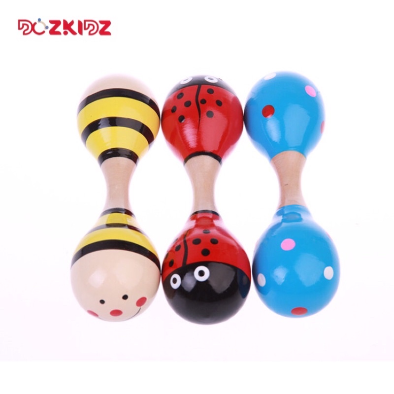 Đồ chơi gỗ thông minh, bộ 3 món phát triện trí tuệ và kỹ năng cho bé từ 0 đến 3 tuổi - DOZKIDZ