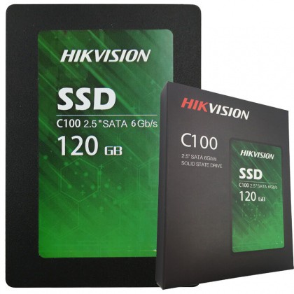 Ổ cứng ssd 120gb hikvision c100 tăng tốc độ đọc dữ liệu laptop