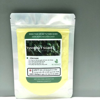 100gr Tinh bột nghệ nguyên chất 100%