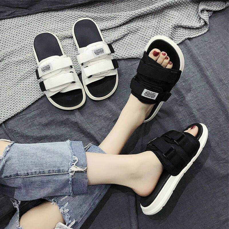 Dép Quai dán nam nữ ulzzang kiểu dáng Hàn Quốc cực xinh