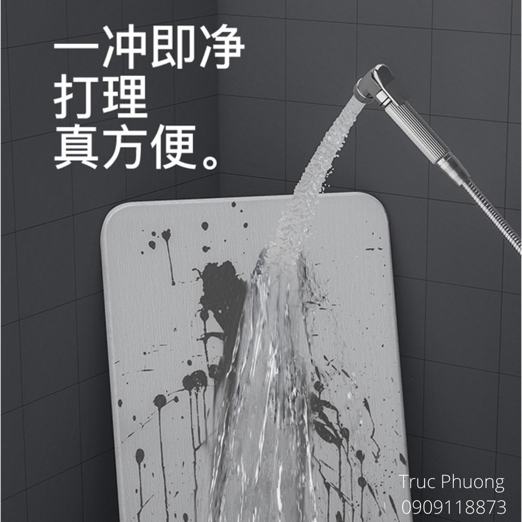 >Thảm đá siêu thấm, siêu hút nước nhà tắm hàng cao cấp kích thước 30x40cm tặng kèm miếng nhám vệ sinh thảm