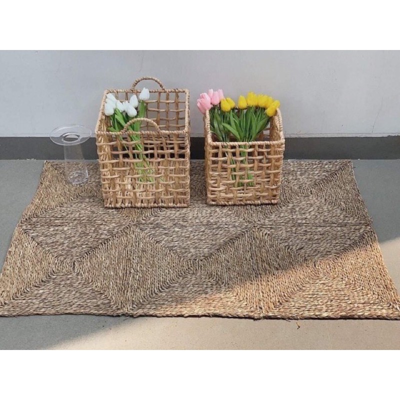 thảm cói chữ nhật 40*80cm