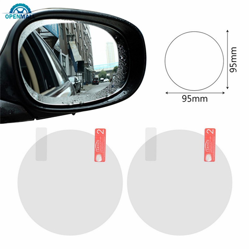 Set 2 Miếng Dán Kính Chiếu Hậu Cho Xe Ô Tô
