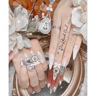 Set cham tròn đính móng THIÊN DI NAIL