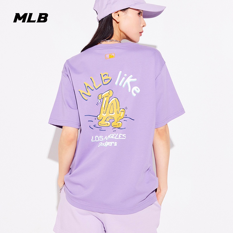 Áo Thun Thể Thao Mlb Tay Ngắn Dáng Rộng Thời Trang Xuân Hè Cho Nam Và Nữ