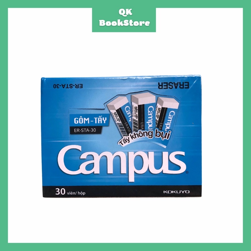 Gôm_Tẩy Campus trắng_Tẩy không bụi