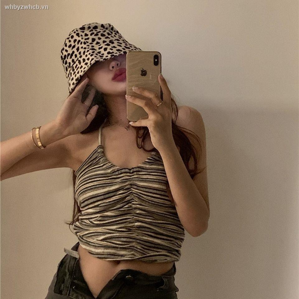 Áo Nữ Không Tay Họa Tiết Sọc Thời Trang Quyến Rũ | BigBuy360 - bigbuy360.vn