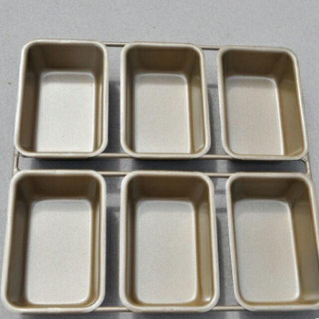 Khay nướng bánh mỳ mini 6 ô