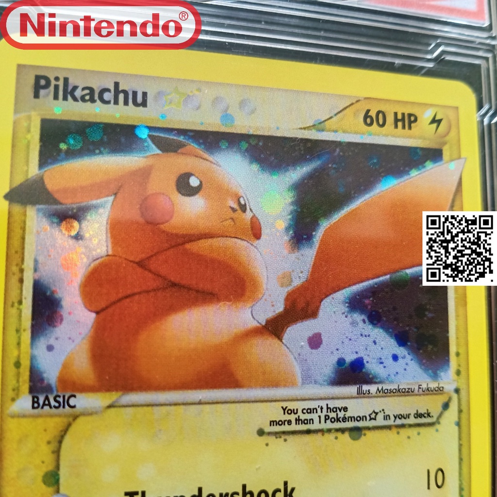 Thẻ nitendos 2006 Pokémon Pikachu 104 110 chuyên gia thôi miên 1459 d7