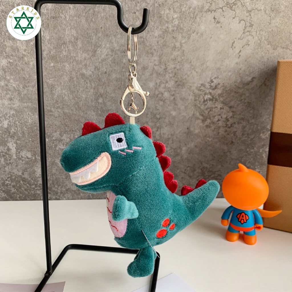 Móc Khoá Khủng Long Ngộ Nghĩnh - Nhồi Bông - Treo Balo - Túi Xách