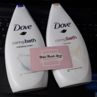 Sữa tắm dove caring bath 500ml - đức