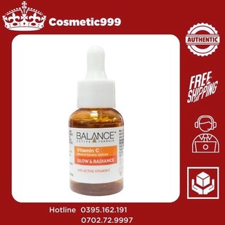 Serum vitamin c, serum balance active fomula vitamin c brightening 30ml mờ thâm mụn, mờ nám tàn nhang Cosmetic999