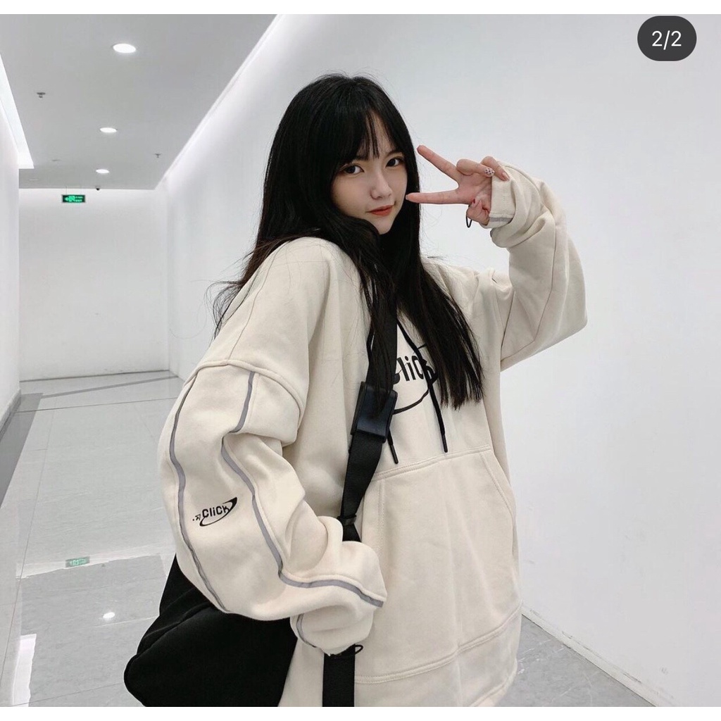 Áo Hoodie Click Nam Nữ❤️❤️[RẺ VÔ ĐỊCH]❤️❤️, Sweater Chất Dày Đẹp, Freesize, Oversize, Unisex, Đồ Đôi, Nhóm | BigBuy360 - bigbuy360.vn
